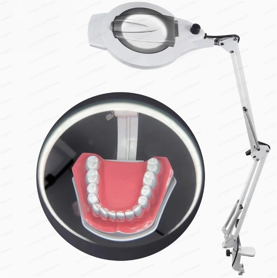 Светодиодная тележка с зажимом для холодного света, 3-кратное увеличительное стекло, лампа для салона красоты, безтеневая настольная лампа для ногтей и бровей
Светодиодная тележка с зажимом для холодного света, 3-кратное увеличительное стекло, лампа для салона красоты, безтеневая настольная лампа для ногтей и бровей