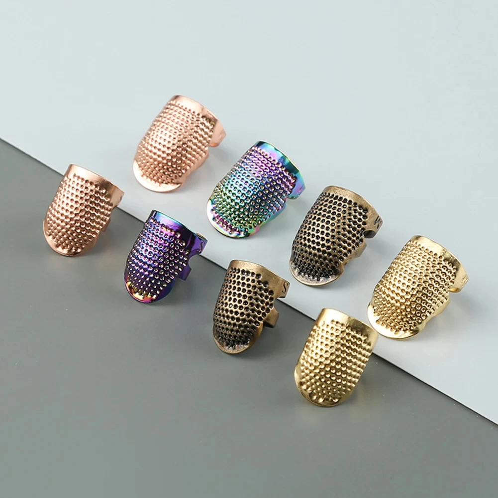 1PC Household Sewing Thimble Finger Protector Ring Handworking Needle Craft Accessory Protective Tool For Daily Sewing Projects
1PC Household Sewing Thimble Finger Protector Ring Handworking Needle Craft Accessory Protective Tool For Daily Sewing Projects