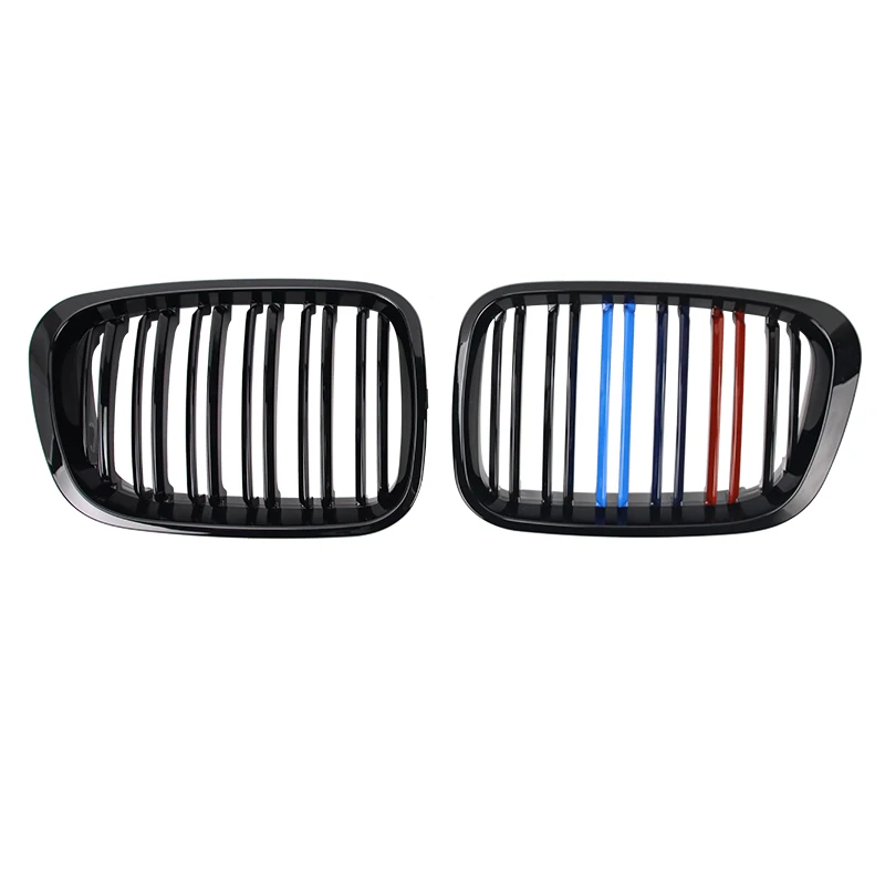 3 Series E46 Front Grille Double Slat m Color Kindly Bumper Grill for 4-door E46 1998-2001
3 Series E46 Front Grille Double Slat m Color Kindly Bumper Grill for 4-door E46 1998-2001