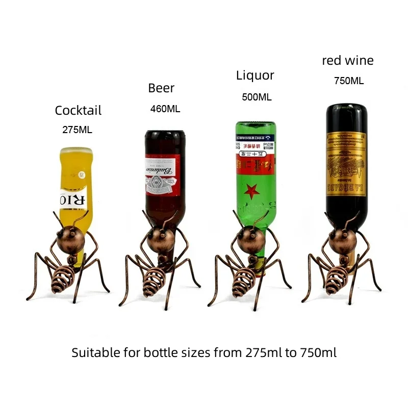 Metal Ant Creative Craft Wine Rack Beer Cocktail Decoration Living Room Dining Room Bar Decoration Home Decoration Accessories
Metal Ant Creative Craft Wine Rack Beer Cocktail Decoration Living Room Dining Room Bar Decoration Home Decoration Accessories