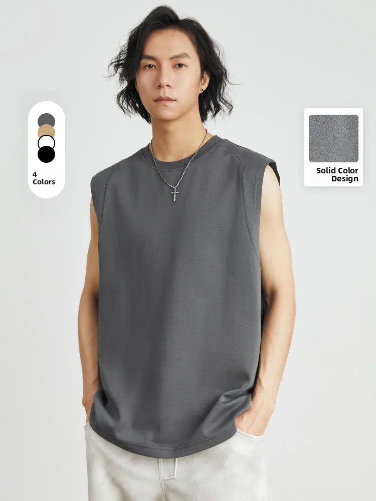 American Sle 300G Heavyweight Double-Sided Cotton Vest Men's Summer New Trendy Fitn Loose Sports Svel Sweatirt S...
American Sle 300G Heavyweight Double-Sided Cotton Vest Men's Summer New Trendy Fitn Loose Sports Svel Sweatirt S...
