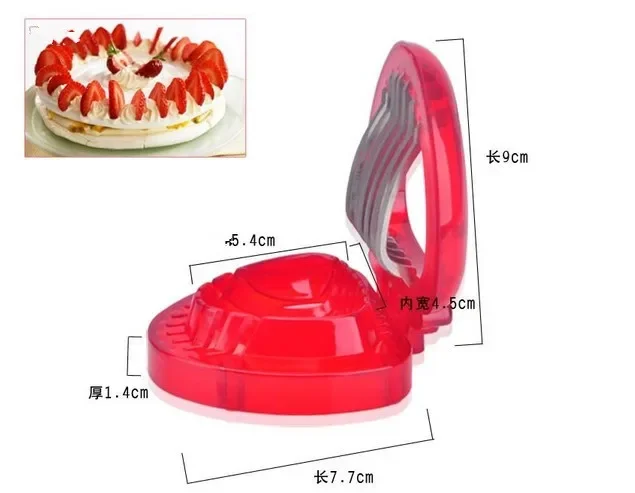 Berry Strawberry Cake Decoration Cutter Hot Red Strawberry Slicer Plastic Fruit Carving Tools Salad Cutter OK 0478
Berry Strawberry Cake Decoration Cutter Hot Red Strawberry Slicer Plastic Fruit Carving Tools Salad Cutter OK 0478