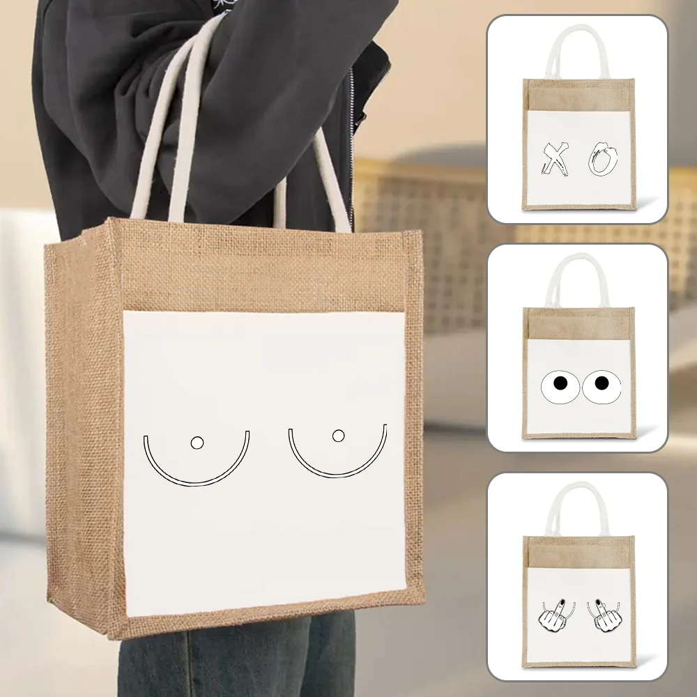 Portable Storage Bag Large Capacity Shopping Bags Fashion Tote Bags Women's Handbag Chest Printing Pattern Organizer Pouch
Portable Storage Bag Large Capacity Shopping Bags Fashion Tote Bags Women's Handbag Chest Printing Pattern Organizer Pouch
