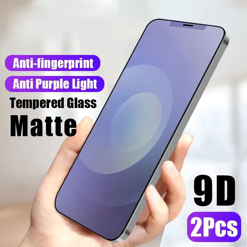 1/2Pcs Matte Tempered Glass For iPhone 17 15 14 13 12 11 Pro Max 7 8 16 Plus Frosted Screen Protector For iPhone 13 Mini X XR XS
1/2Pcs Matte Tempered Glass For iPhone 17 15 14 13 12 11 Pro Max 7 8 16 Plus Frosted Screen Protector For iPhone 13 Mini X XR XS