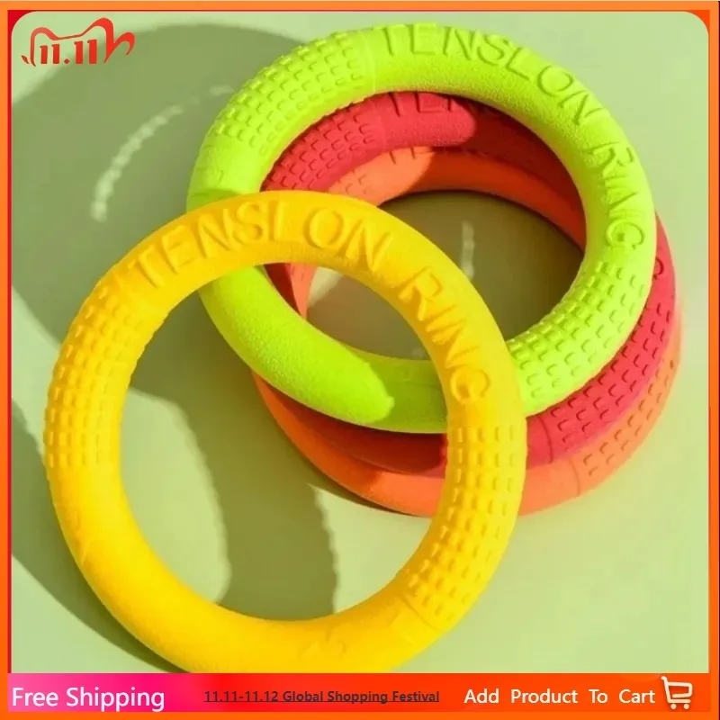 1pcs Dog Toys Pet Flying Disk Training Ring TPR material Floating water training interaction for Dogs
1pcs Dog Toys Pet Flying Disk Training Ring TPR material Floating water training interaction for Dogs