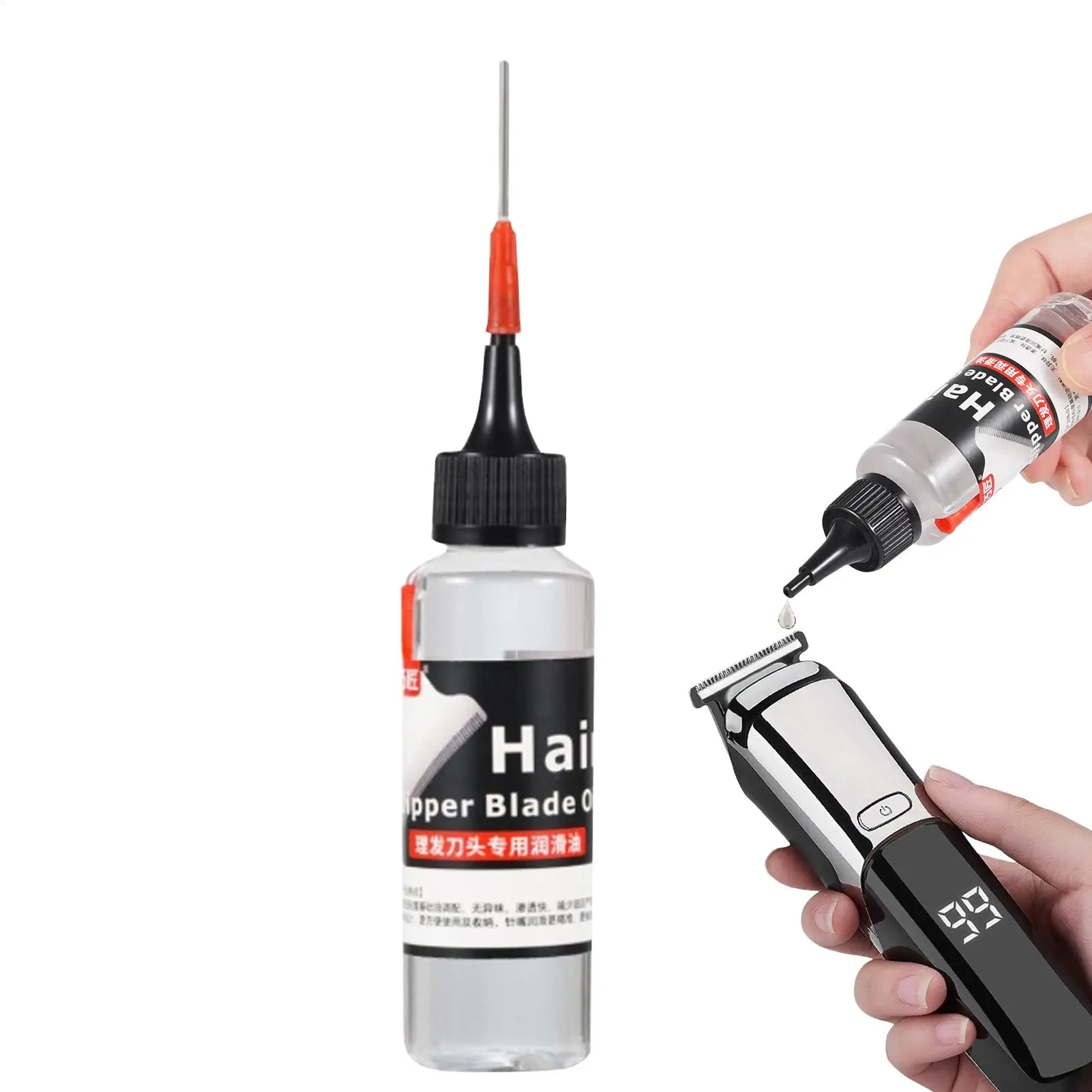 Hair Trimmer Oil Electric Clipper Shaver Maintenance Oil Prevent Rusting 60ml Hair Salon Clipper Oil for Clippers Shaver
Hair Trimmer Oil Electric Clipper Shaver Maintenance Oil Prevent Rusting 60ml Hair Salon Clipper Oil for Clippers Shaver