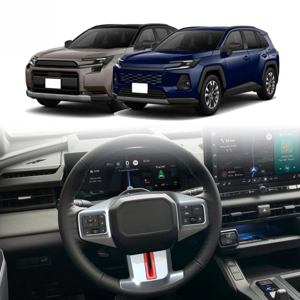 For FOR TOYOTA RAV4 RAV 4 2026 2027 GR sport ABS Steering Wheel Button Keys cover Car Direction control Interior Accessories
For FOR TOYOTA RAV4 RAV 4 2026 2027 GR sport ABS Steering Wheel Button Keys cover Car Direction control Interior Accessories
