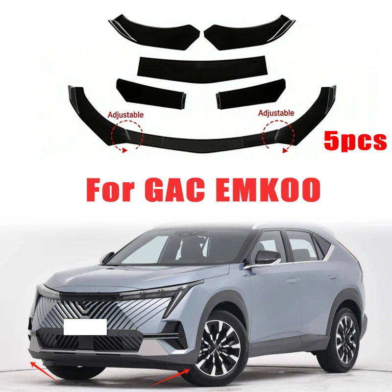 5Pcs ABS Material Universal Car Front Bumper Separator Bumper Lip Body Kit Duck Lip Separator For GAC EMKOO Car Accessories
5Pcs ABS Material Universal Car Front Bumper Separator Bumper Lip Body Kit Duck Lip Separator For GAC EMKOO Car Accessories