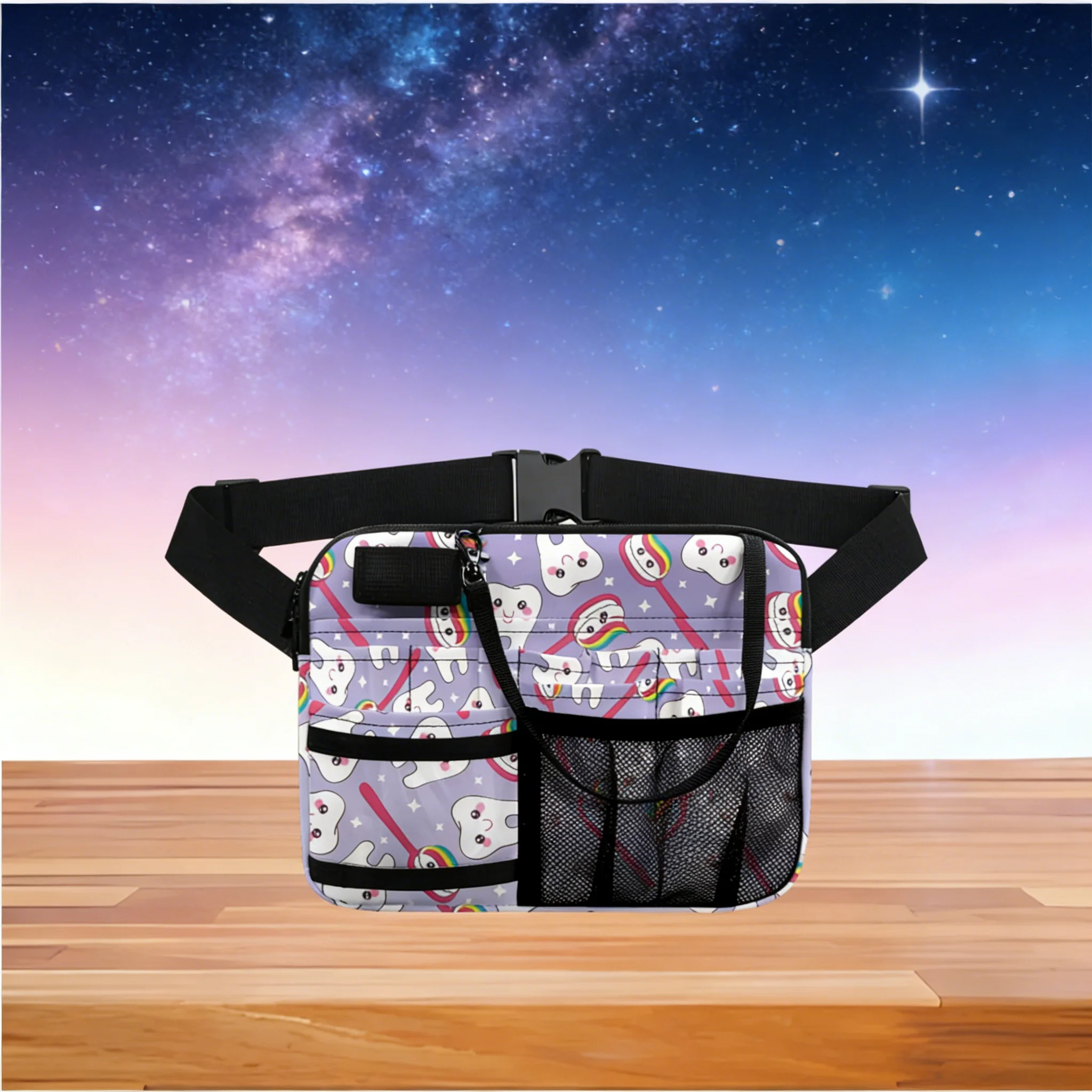 Adorable Panda Doctor Waist Bag, Multi-Compartment Pouch, Adjustable Fanny Pack for Scissors & Bandages
Adorable Panda Doctor Waist Bag, Multi-Compartment Pouch, Adjustable Fanny Pack for Scissors & Bandages