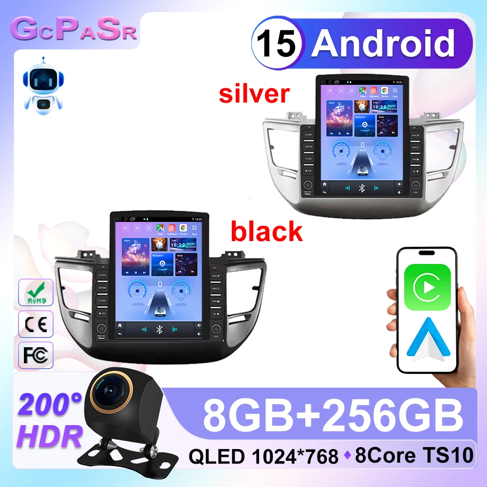 9.7 inch Car Radio For Hyundai Tucson IX35 3 2015 2016 2017 2018 Carplay Autoradio GPS Navigation Head Unit Wifi Android 15
9.7 inch Car Radio For Hyundai Tucson IX35 3 2015 2016 2017 2018 Carplay Autoradio GPS Navigation Head Unit Wifi Android 15