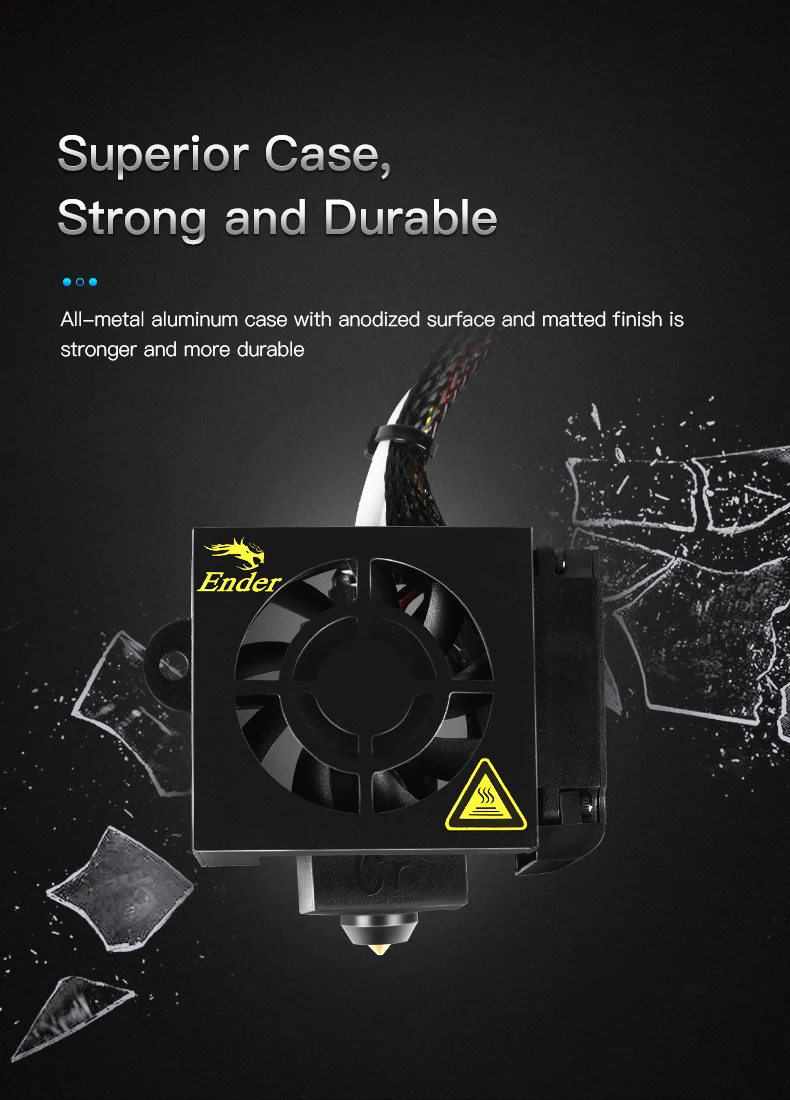 Creality Ender-3 V2 Hotend Kit для комплекта насадок для 3D-принтера Ender3 max/pro/SE ender3 v2 CR6/10 sermoon-D1/D3 4001030041
Creality Ender-3 V2 Hotend Kit для комплекта насадок для 3D-принтера Ender3 max/pro/SE ender3 v2 CR6/10 sermoon-D1/D3 4001030041