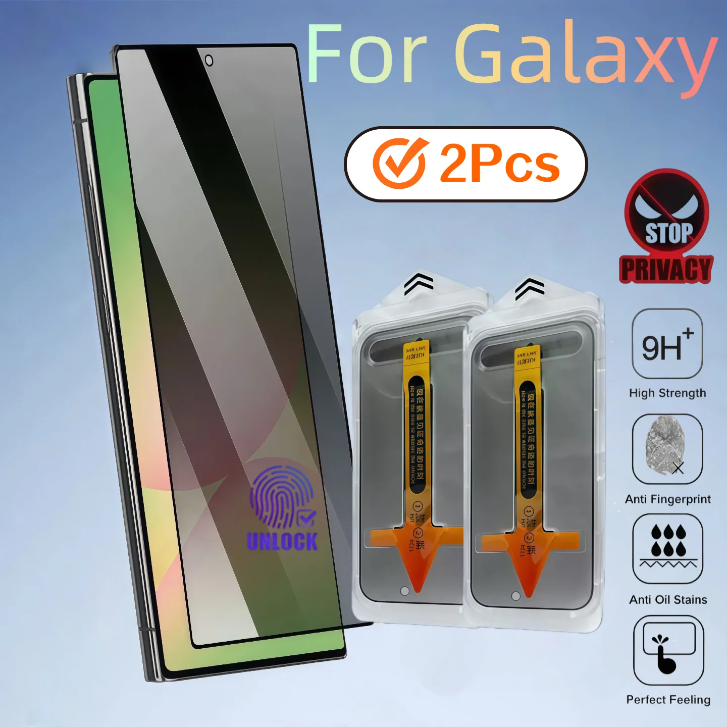 2PCS Pack Compatible with Galaxy S25Ultra/S25Plus/S25/S24Ultra/S24Plus/S23Plus/S22Plus Anti-Spy Tempered Glass Screen Protector
2PCS Pack Compatible with Galaxy S25Ultra/S25Plus/S25/S24Ultra/S24Plus/S23Plus/S22Plus Anti-Spy Tempered Glass Screen Protector