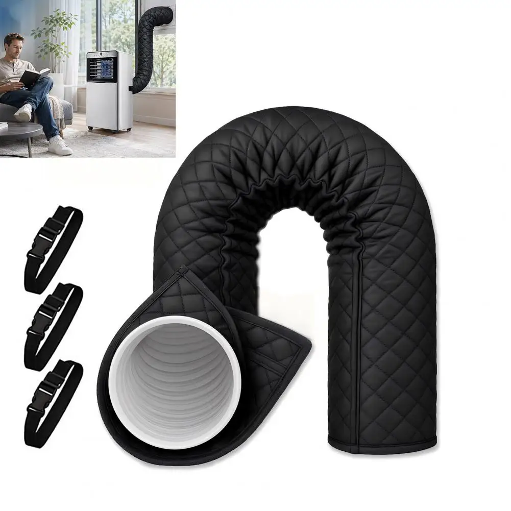 Air Conditioner Hose Insulation Cover, with Tool-free Installation And Adjustable Straps, Exhaust Duct Heat Shield, for Home Off
Air Conditioner Hose Insulation Cover, with Tool-free Installation And Adjustable Straps, Exhaust Duct Heat Shield, for Home Off