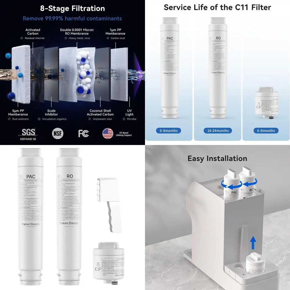 3-Stage Replacement Filter Set with Wrench (PAC, RO, Carbon)
3-Stage Replacement Filter Set with Wrench (PAC, RO, Carbon)