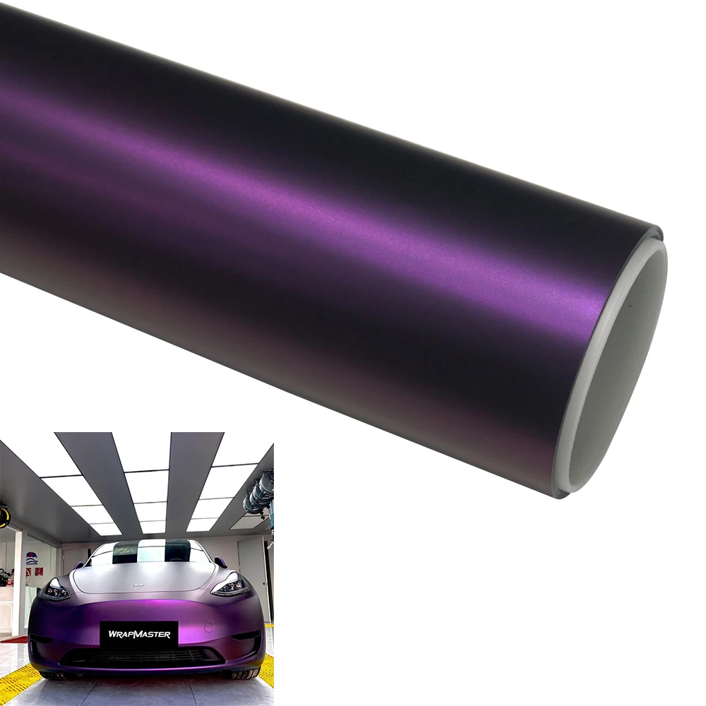 Anti Scrath Car Cover Paint Protective Film PPF TPU Ultimate Flat Magic Purple Chrome Car Wrap
Anti Scrath Car Cover Paint Protective Film PPF TPU Ultimate Flat Magic Purple Chrome Car Wrap