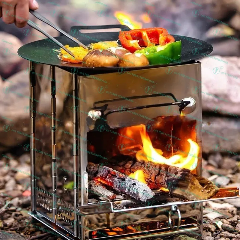 Outdoor stainless steel folding BBQ camping stove charcoal grill grill
Outdoor stainless steel folding BBQ camping stove charcoal grill grill
