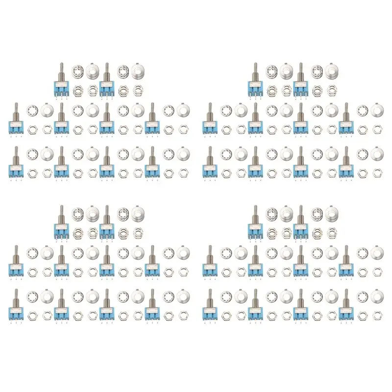 VEHO-40Pcs SPDT Mini Toggle Switch 3-Pin 2 Position On/On Miniature Toggle Switch 6A 125V AC Toggle Switch MTS-102
VEHO-40Pcs SPDT Mini Toggle Switch 3-Pin 2 Position On/On Miniature Toggle Switch 6A 125V AC Toggle Switch MTS-102