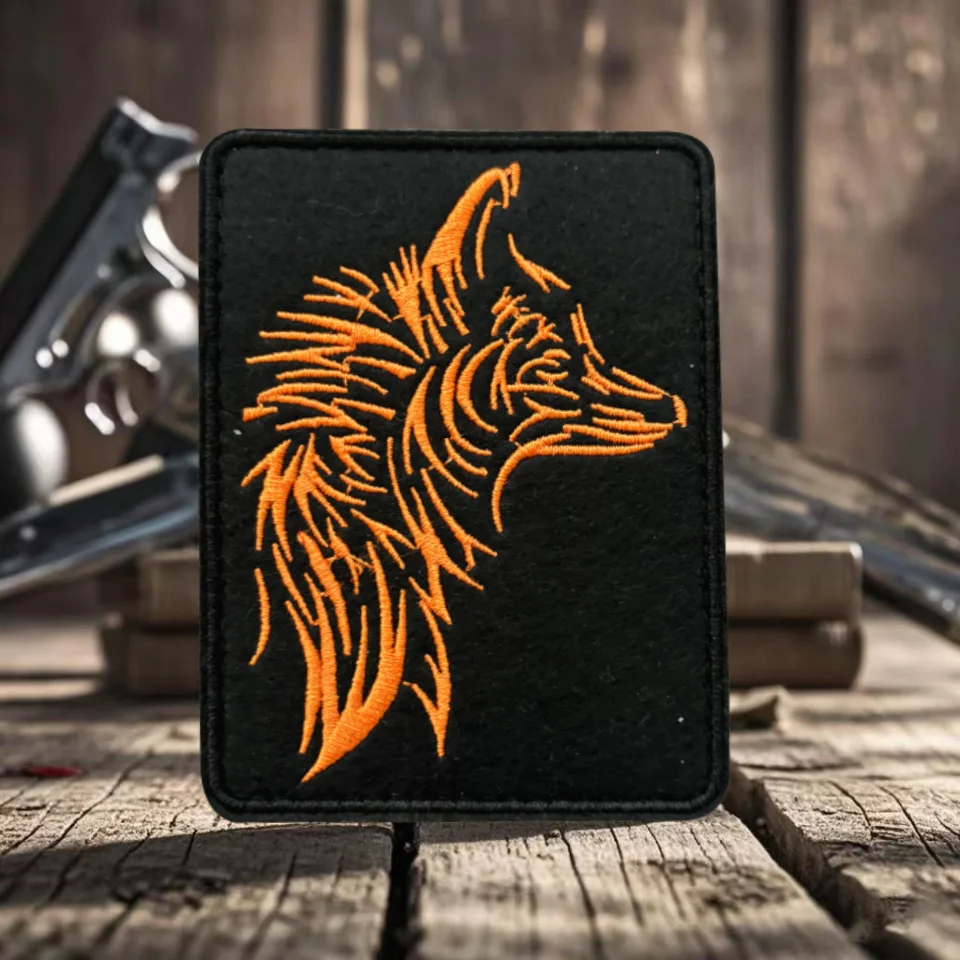 Fox Embroidery Patch on Clothes Tactical Hook and Loop Patches Military Morale Badge Backpack Stickers
Fox Embroidery Patch on Clothes Tactical Hook and Loop Patches Military Morale Badge Backpack Stickers