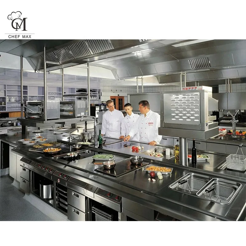 Stainless Steel Professional Commercial Restaurant Kitchen Equipments Cooking
Stainless Steel Professional Commercial Restaurant Kitchen Equipments Cooking
