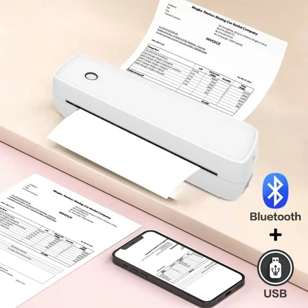 2025 Rechargeable A4 Thermal Printer Mini Bluetooth A80 Portable Printer Multifunctional Multipurpose Office Equipment
2025 Rechargeable A4 Thermal Printer Mini Bluetooth A80 Portable Printer Multifunctional Multipurpose Office Equipment