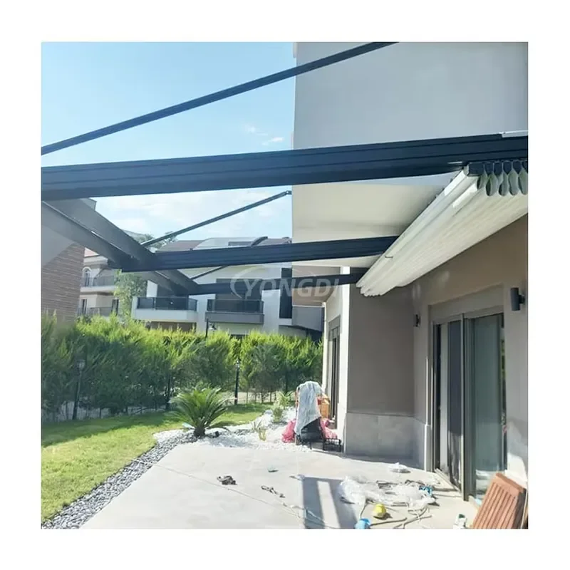 Electronic Automatic Motorized Retractable Folding PVC Deck Sun Shading Awning for 8x8 and 10x12 Garden Pergola Balcony
Electronic Automatic Motorized Retractable Folding PVC Deck Sun Shading Awning for 8x8 and 10x12 Garden Pergola Balcony