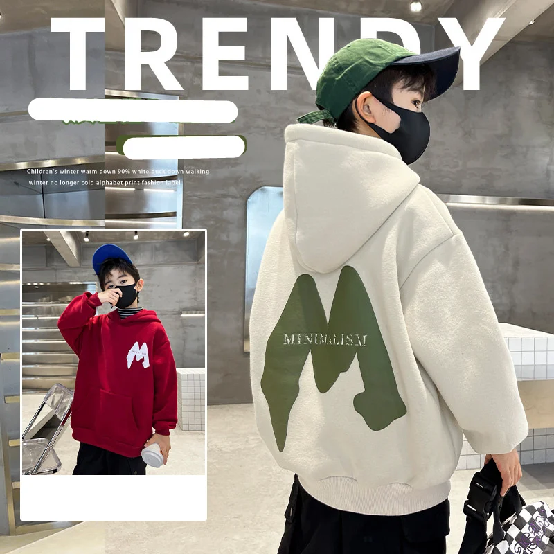 High Quality New Style Children Fashion Hoodies for Boys Casual Sweatshirt School Kids Spring Clothing Outfit Tops Age 5-14 Y
High Quality New Style Children Fashion Hoodies for Boys Casual Sweatshirt School Kids Spring Clothing Outfit Tops Age 5-14 Y