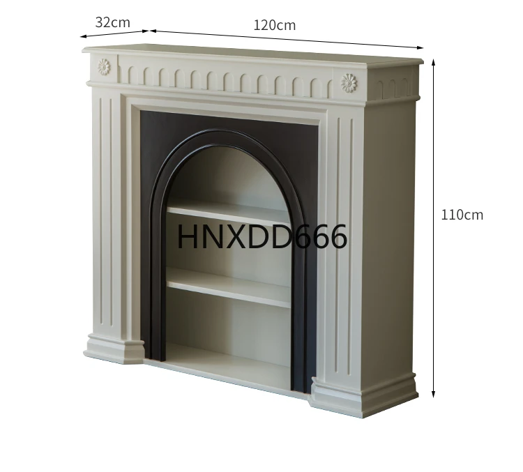 French small apartment living room fireplace cabinet solid wood fireplace rack decorative cabinet
French small apartment living room fireplace cabinet solid wood fireplace rack decorative cabinet