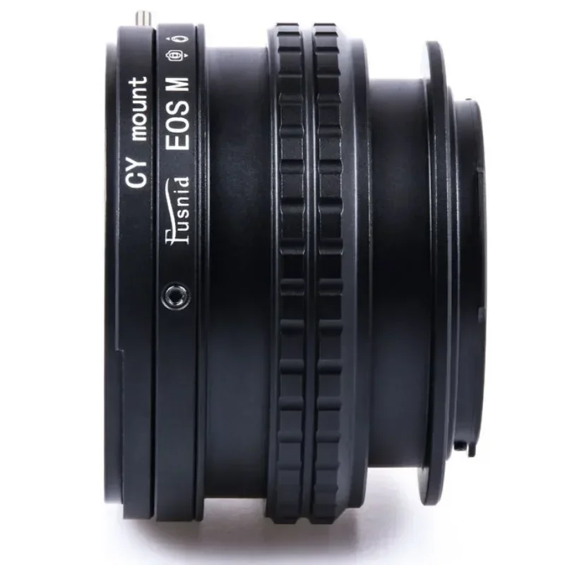 cy-EOSM macro Focusing Helicoid Adapter Ring for Contax/Yashics cy Lens to canon ef-m eosm mirrorless camera
cy-EOSM macro Focusing Helicoid Adapter Ring for Contax/Yashics cy Lens to canon ef-m eosm mirrorless camera