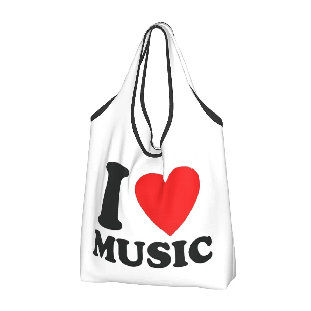 I Love Music Портативная сумка-тоут для покупок Большая вместительная сумка для покупок Бакалея Сумка на плечо
I Love Music Портативная сумка-тоут для покупок Большая вместительная сумка для покупок Бакалея Сумка на плечо