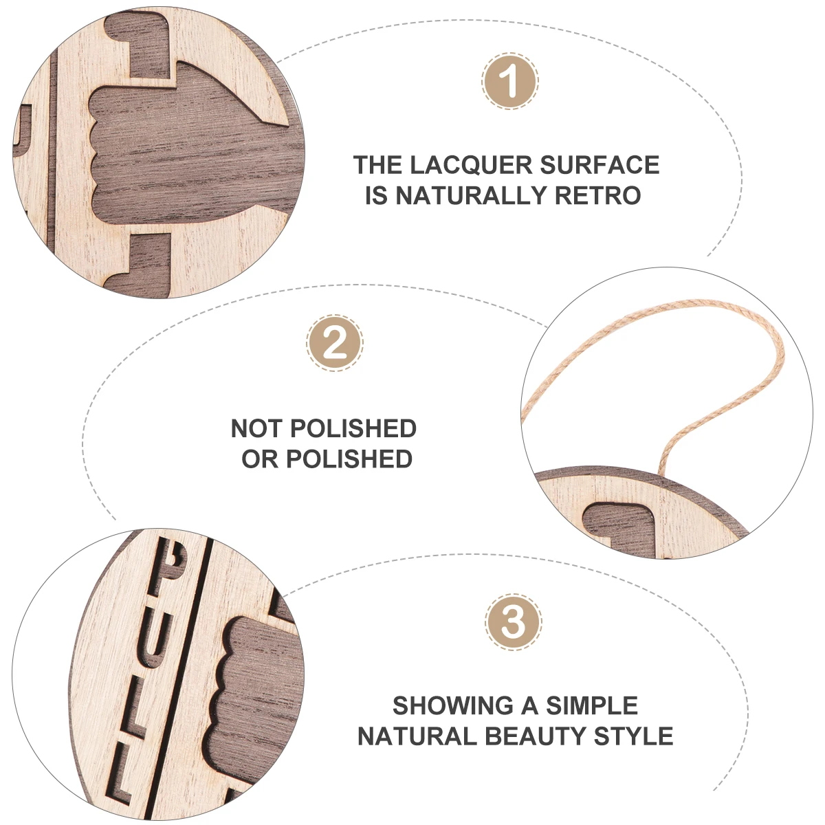 Wooden Door Sign Push Pull Creative Eco Friendly Restaurant Hotel Home Cafe Tea House Decor Hanging Rope Design Double
Wooden Door Sign Push Pull Creative Eco Friendly Restaurant Hotel Home Cafe Tea House Decor Hanging Rope Design Double