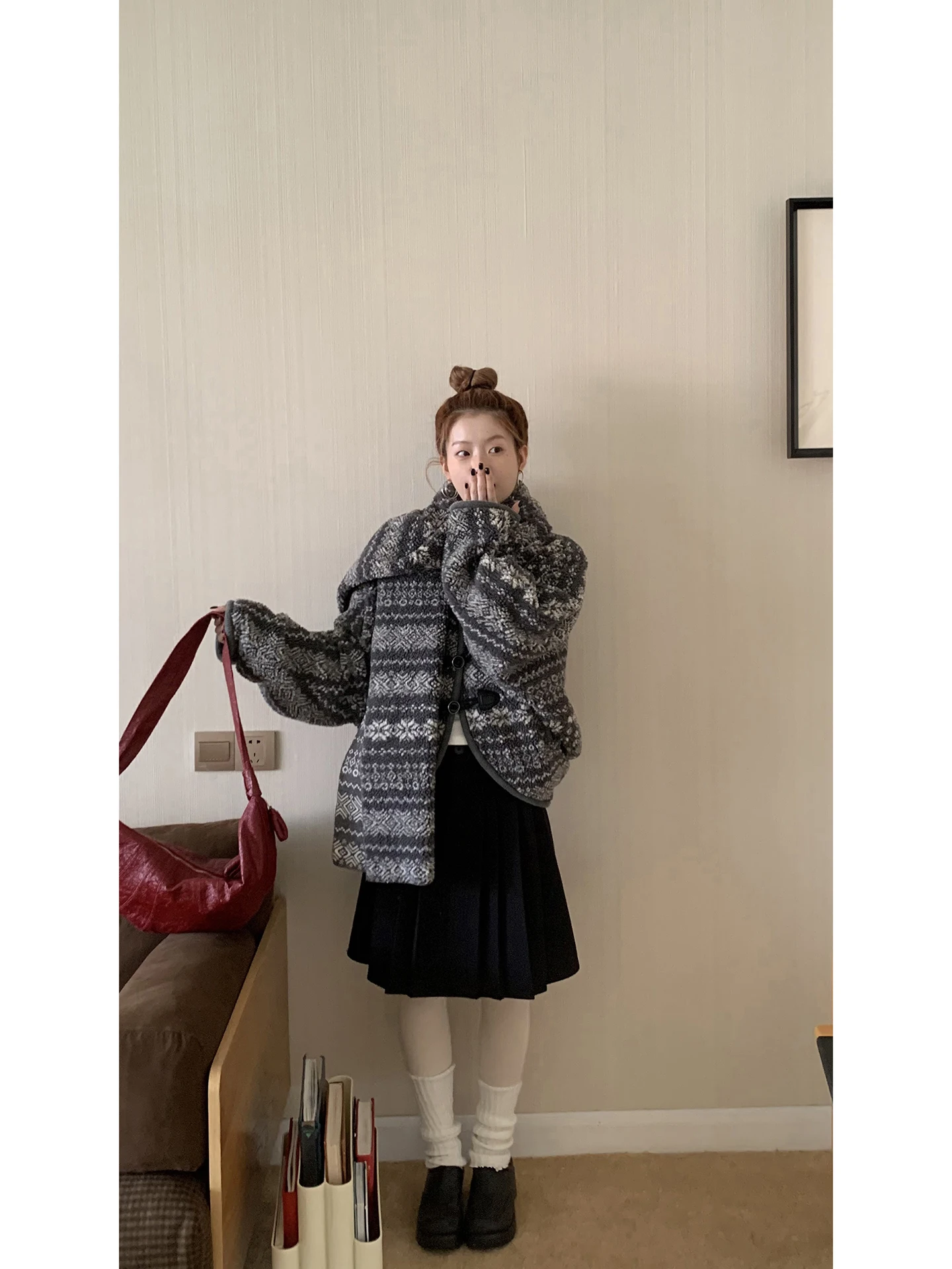 Red Celebri Lamb Fur Jaet Women's Autumn Winter ort Casual Cotton Coat ey Cotton Padded Button up Coat Commute Sle
Red Celebri Lamb Fur Jaet Women's Autumn Winter ort Casual Cotton Coat ey Cotton Padded Button up Coat Commute Sle