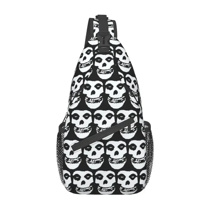 Horror Misfits Skull Face Sling Crossbody Chest Bag Men Cool Punk Rock Music Shoulder Backpack for Travel Cycling
Horror Misfits Skull Face Sling Crossbody Chest Bag Men Cool Punk Rock Music Shoulder Backpack for Travel Cycling