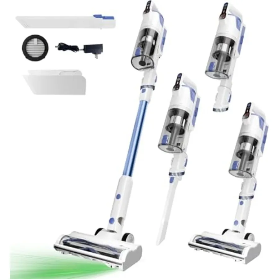 Cordless Vacuum Cleaner 45KPA 88 000RPM Vacuum Cleaners for Home with LED Display Self-Standing and Anti-Tangle Lightweight Sti
Cordless Vacuum Cleaner 45KPA 88 000RPM Vacuum Cleaners for Home with LED Display Self-Standing and Anti-Tangle Lightweight Sti