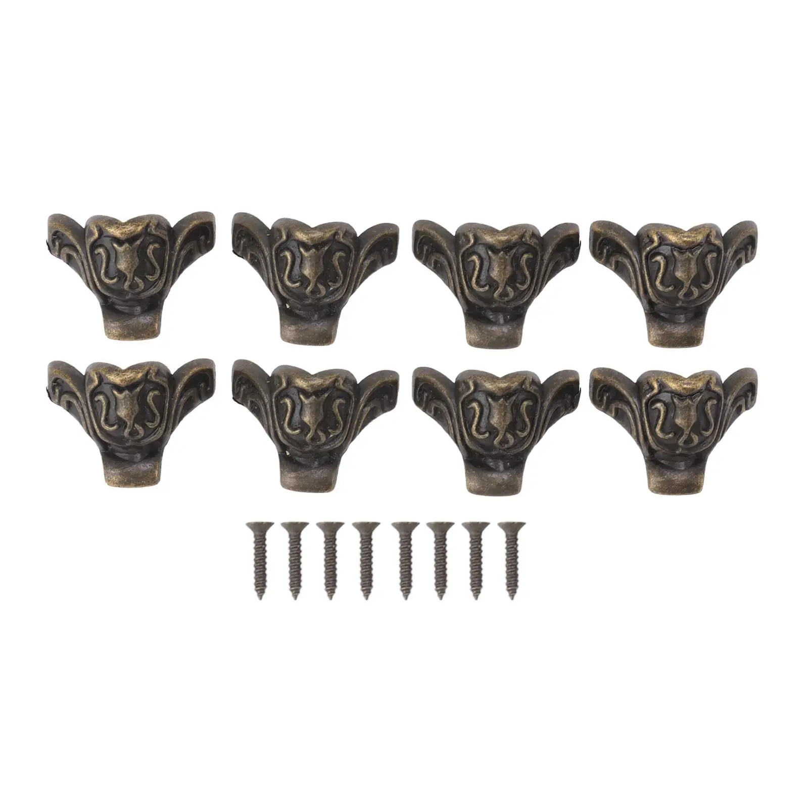 Zinc Alloy Jewelry for case Corner Protector Feet Lightweight Durable Easy Installation Decorative Hardware
Zinc Alloy Jewelry for case Corner Protector Feet Lightweight Durable Easy Installation Decorative Hardware