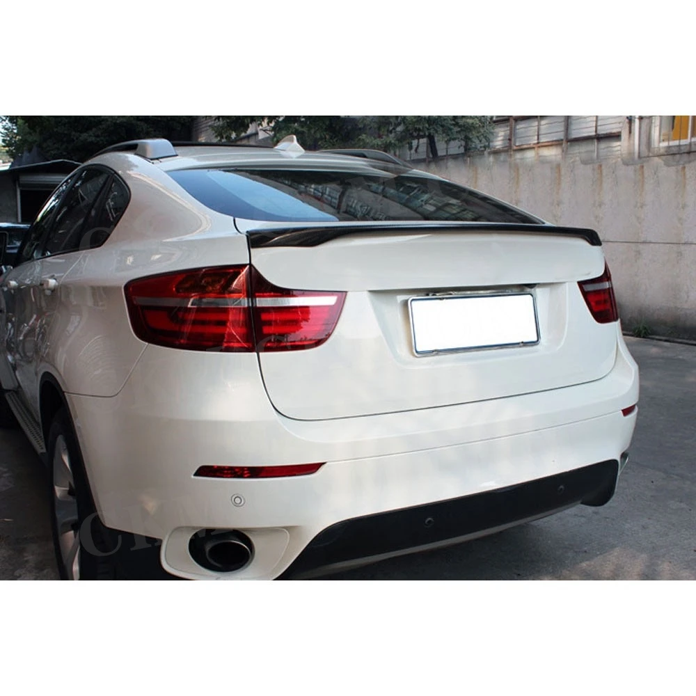 CKMUUER Carbon Fiber Rear Trunk Lip Spoiler Bumper Wings For BMW X6 E71 F16 2008-2018 M Style Car Boot External Decoration
CKMUUER Carbon Fiber Rear Trunk Lip Spoiler Bumper Wings For BMW X6 E71 F16 2008-2018 M Style Car Boot External Decoration