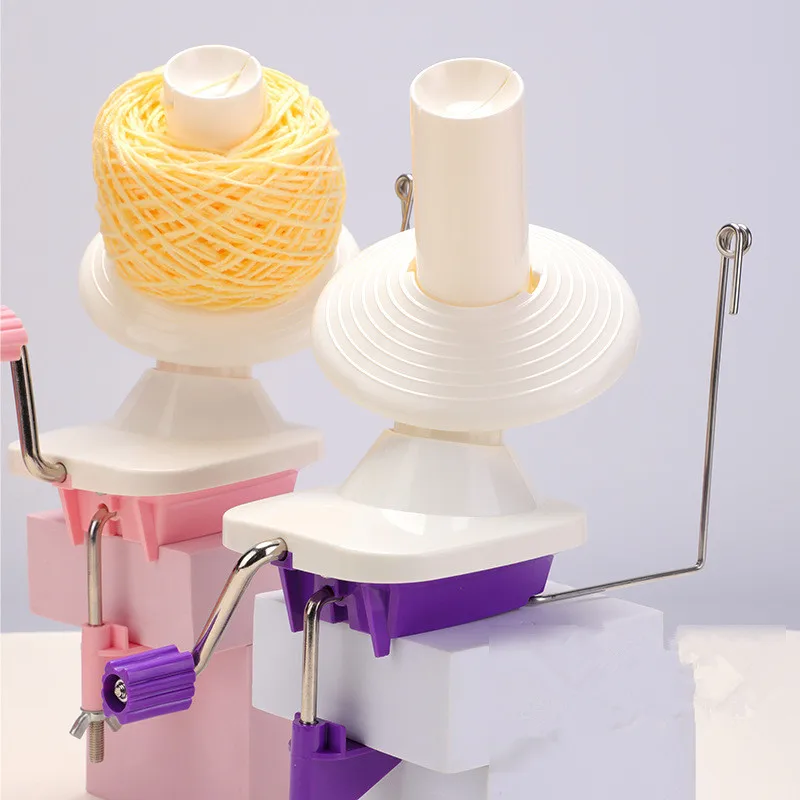 Manual Handheld Fiber Wool for DIY Sewing Making String Ball Hand Operated Yarn Winder Thread Skein Cable Winder Machine
Manual Handheld Fiber Wool for DIY Sewing Making String Ball Hand Operated Yarn Winder Thread Skein Cable Winder Machine