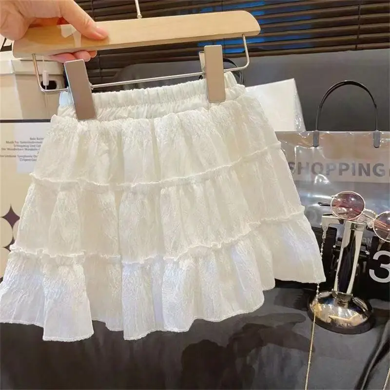 Korean Version Of Girls' Cake skirt Summer New Style for Baby Girls Stylish and Versatile With Fungus Lace A-line Skirt
Korean Version Of Girls' Cake skirt Summer New Style for Baby Girls Stylish and Versatile With Fungus Lace A-line Skirt