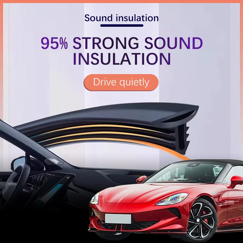 Car Dashboard Sealing Strip Interior Auto Noise Sound Insulation Rubber Trim Weatherstrip For Manjaz MG Cyberster
Car Dashboard Sealing Strip Interior Auto Noise Sound Insulation Rubber Trim Weatherstrip For Manjaz MG Cyberster