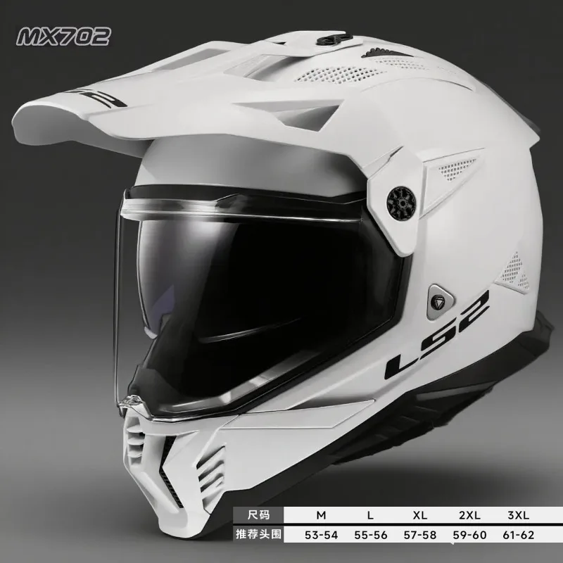 New Color LS2 ADV Helmets Off-road Motorcycle Helmets MX702 Original Anti Fog Film MX Gears MOTOCROSS Cascos Ls2 Casque
New Color LS2 ADV Helmets Off-road Motorcycle Helmets MX702 Original Anti Fog Film MX Gears MOTOCROSS Cascos Ls2 Casque