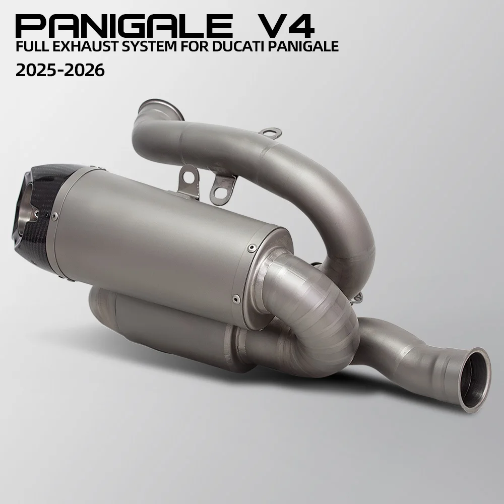 Super Racing Exhaust Kit Swirl Exhausts Pipe Connection Muffler With DBKiller For Ducati Panigale/Streetfighter V4/V4S 2025 2026
Super Racing Exhaust Kit Swirl Exhausts Pipe Connection Muffler With DBKiller For Ducati Panigale/Streetfighter V4/V4S 2025 2026