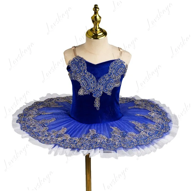 Детское балетное платье - шифоновая юбка-пачка - костюм для выступлений на сцене в группе с изображением синей птицы
Детское балетное платье - шифоновая юбка-пачка - костюм для выступлений на сцене в группе с изображением синей птицы