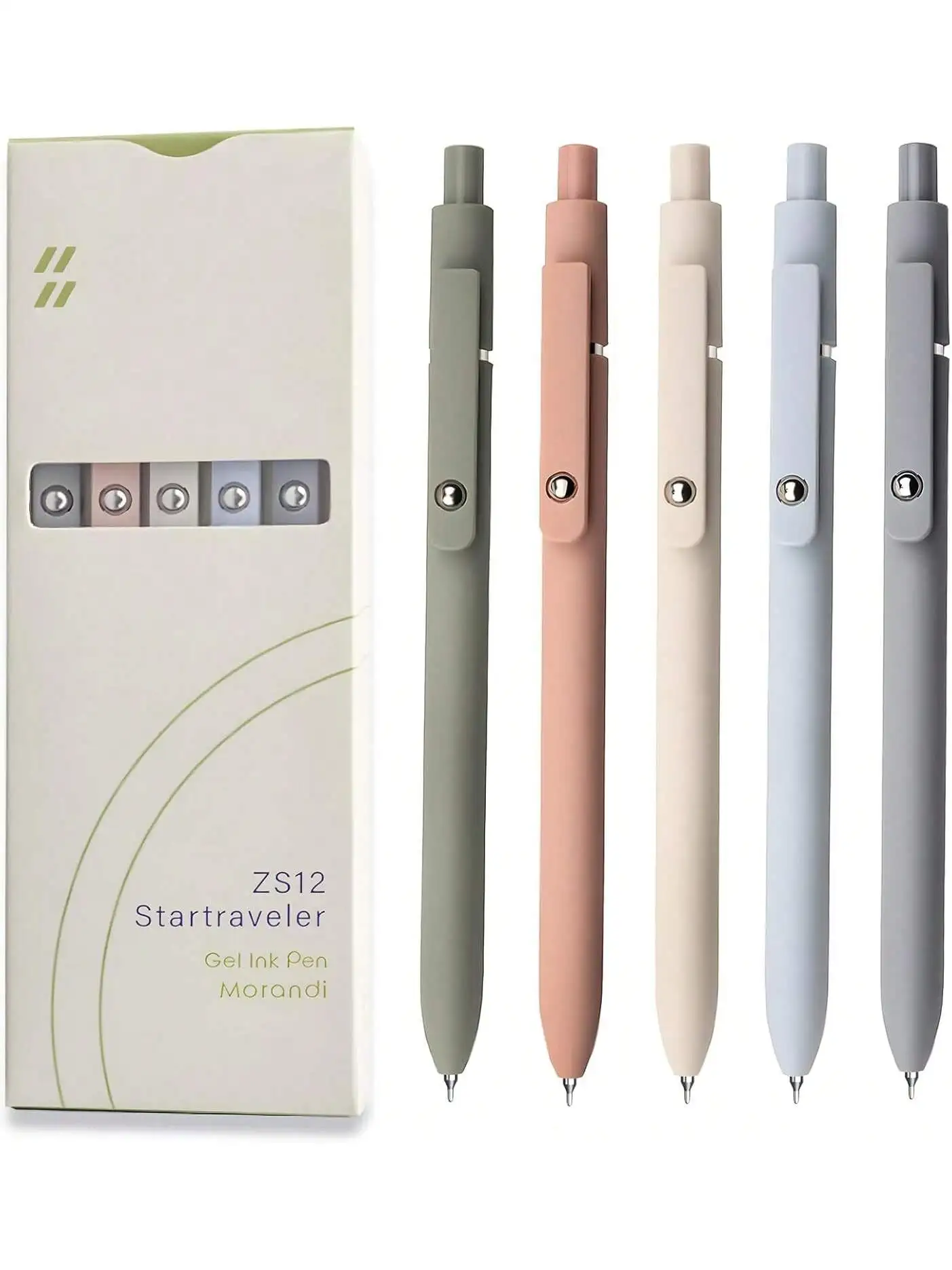 Gel Pens, 5 Pcs 0.5mm Black Ink Pens Fine Point Smooth Writing Pens, High-End Series Pens for Journaling Note Taking, Cute Offic
Gel Pens, 5 Pcs 0.5mm Black Ink Pens Fine Point Smooth Writing Pens, High-End Series Pens for Journaling Note Taking, Cute Offic
