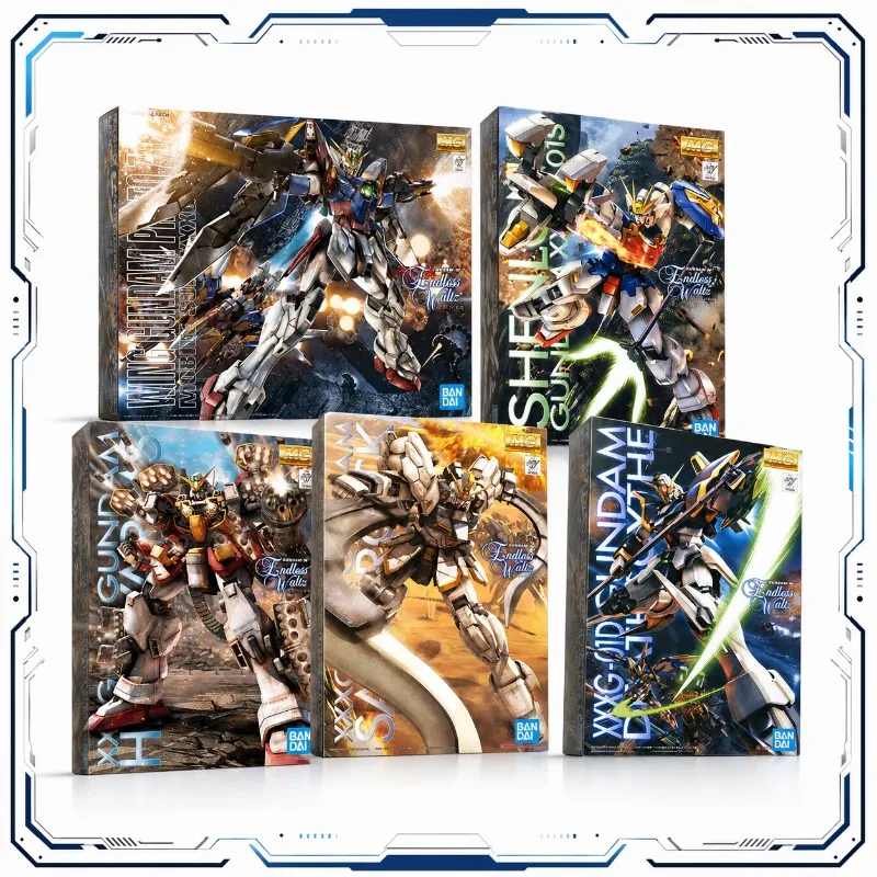 Bandai Genuine MG 1/100 Scale Gundam W Endless Waltz Wing Deathscythe Heavyarms Sandrock Shenlong EW Assembly Action Figure Toys
Bandai Genuine MG 1/100 Scale Gundam W Endless Waltz Wing Deathscythe Heavyarms Sandrock Shenlong EW Assembly Action Figure Toys
