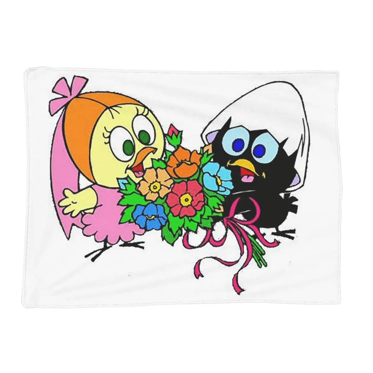 Kawaii Calimero Chiken Cartoon Anime Blanket Soft Warm Flannel Throw Blanket Bedspread for Living room Picnic Travel Home Couch
Kawaii Calimero Chiken Cartoon Anime Blanket Soft Warm Flannel Throw Blanket Bedspread for Living room Picnic Travel Home Couch