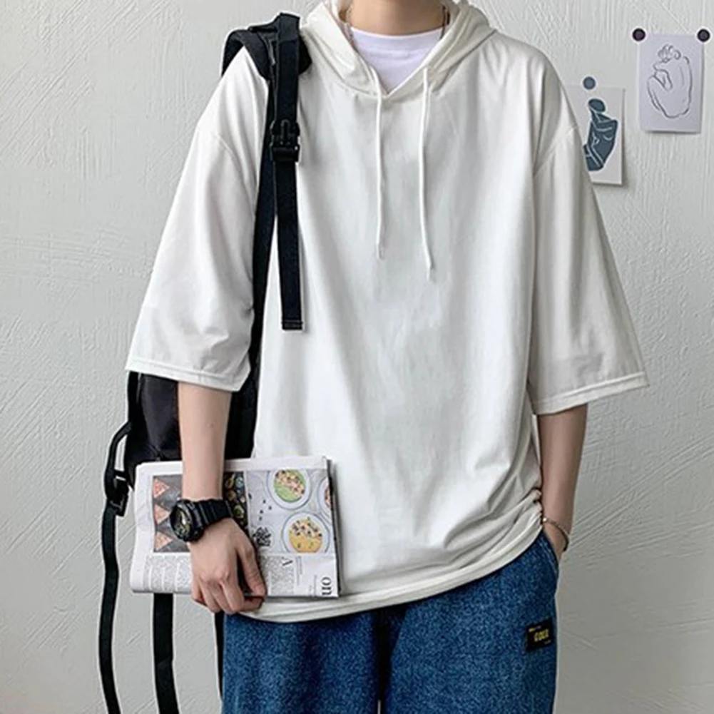 Shirts T-Shirt Grey Hip Hop Tees Hooded M-2XL Men Polyester Short Sleeve Solid Color T-Shirt Stylish Brand New
Shirts T-Shirt Grey Hip Hop Tees Hooded M-2XL Men Polyester Short Sleeve Solid Color T-Shirt Stylish Brand New