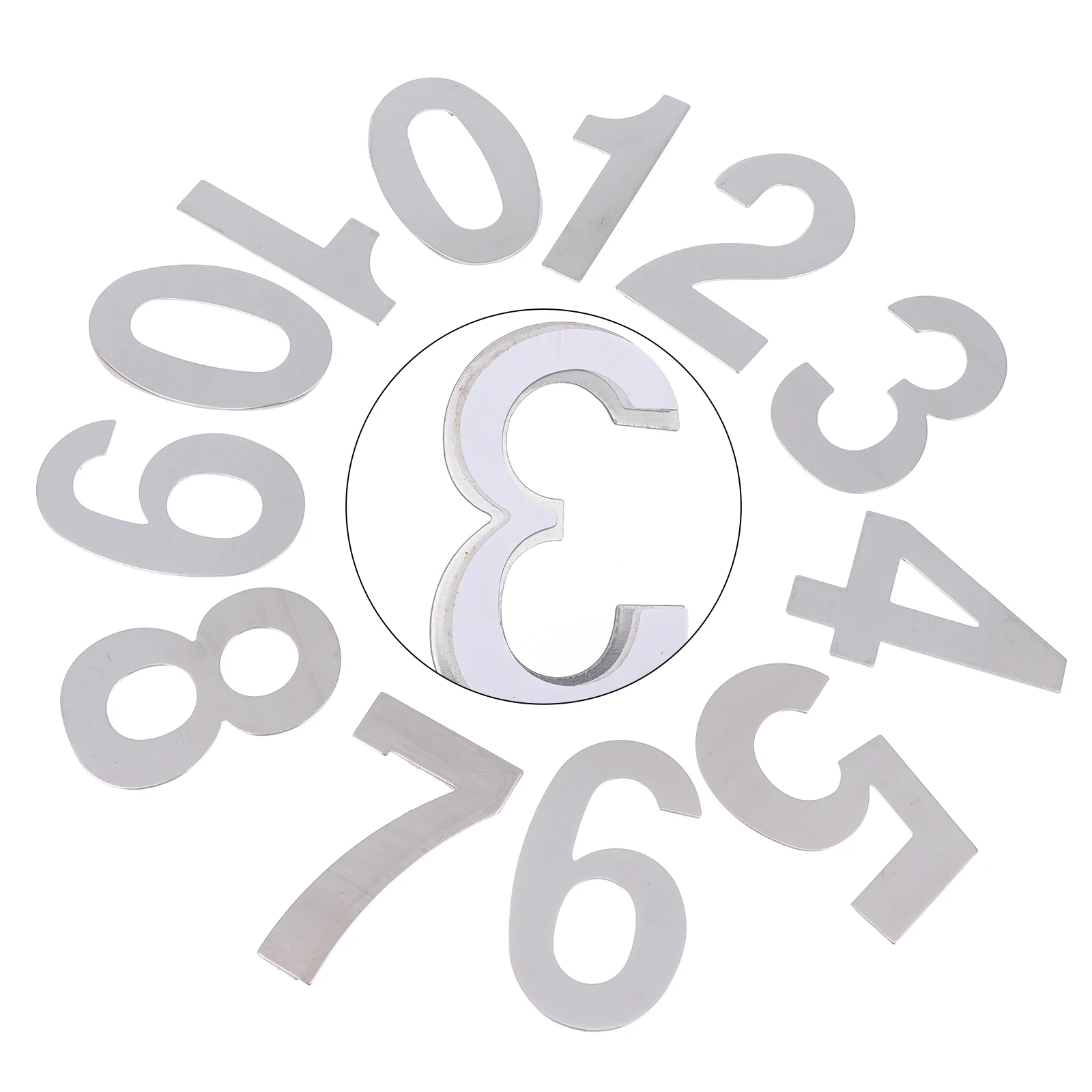 10pcs 3D Mailbox Door Numbers Stickers 0-9 Reflective Self-Adhesive House Number Signboard Decal For Apartment Hotel Room
10pcs 3D Mailbox Door Numbers Stickers 0-9 Reflective Self-Adhesive House Number Signboard Decal For Apartment Hotel Room