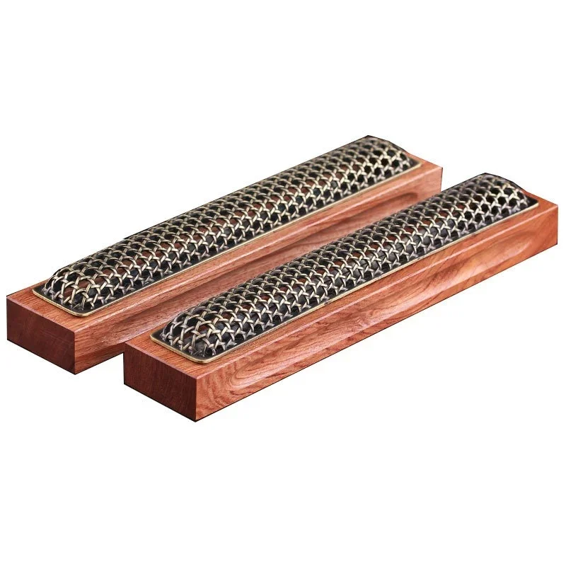 Rosewood Line Incense Burner Classical Sandalwood Coil Base Burning Incense Stick Holder Home Fragrance Table Centerpieces
Rosewood Line Incense Burner Classical Sandalwood Coil Base Burning Incense Stick Holder Home Fragrance Table Centerpieces