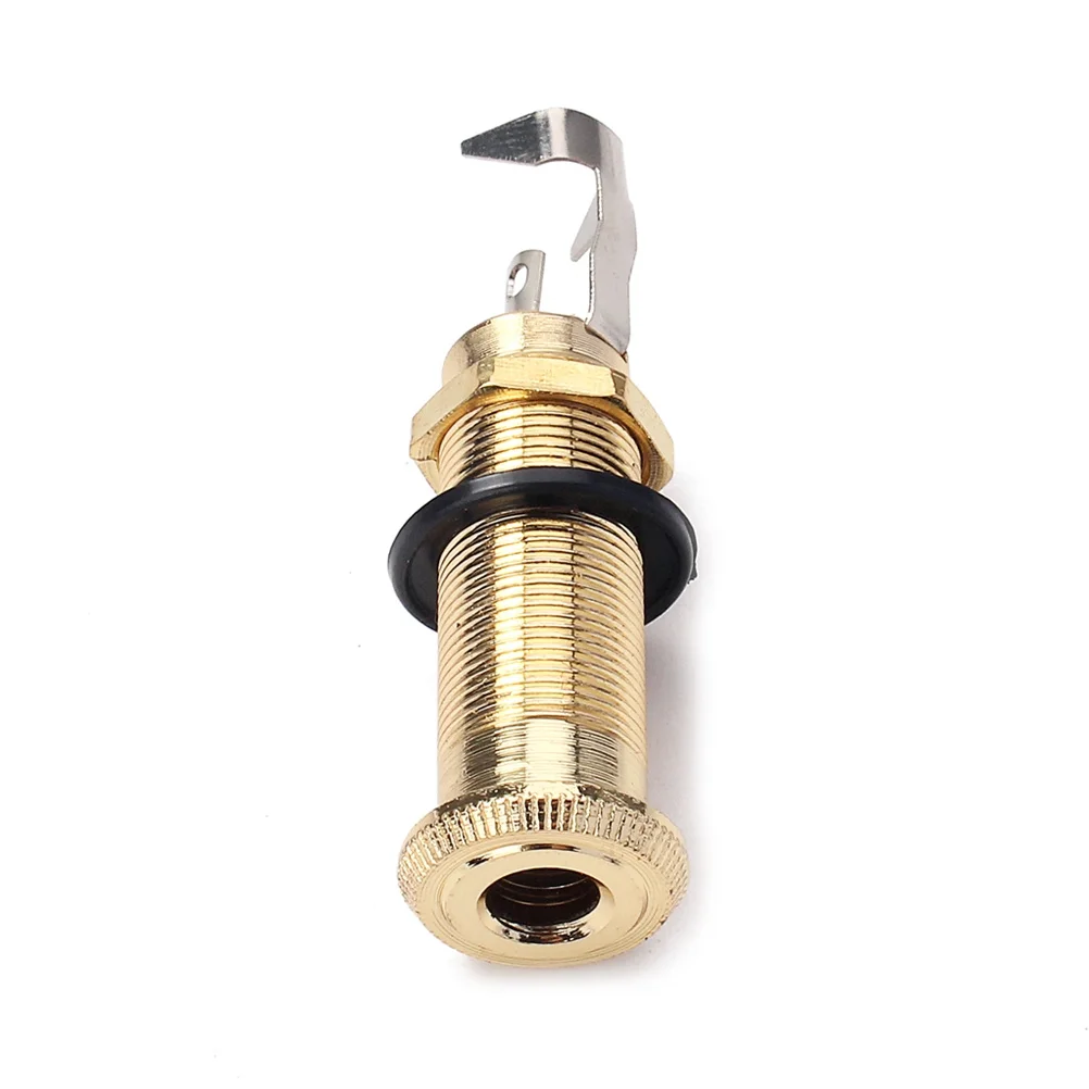 1 Cylinder Guitar Output Jack Threaded 6.35mm Stereo Endpin Plug Socket Bass Repair Guitar Stereo Jack
1 Cylinder Guitar Output Jack Threaded 6.35mm Stereo Endpin Plug Socket Bass Repair Guitar Stereo Jack