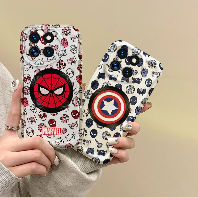 Marvel Spider-Man Wave Phone Case for XiaoMi 14 13 Pro 13 12 11 Lite Poco F6 F5 F4 F3 X6 X5 X4 X3 GT M3 M4 Pro Shockproof Cover
Marvel Spider-Man Wave Phone Case for XiaoMi 14 13 Pro 13 12 11 Lite Poco F6 F5 F4 F3 X6 X5 X4 X3 GT M3 M4 Pro Shockproof Cover