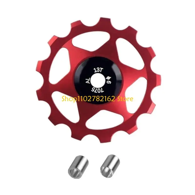 547B Bike Rear Derailleurs Jockeys Wheel Aluminiums Alloys Road Bike Rear Derailleurs Guide Roller 13T Steel Bearing Pulleys
547B Bike Rear Derailleurs Jockeys Wheel Aluminiums Alloys Road Bike Rear Derailleurs Guide Roller 13T Steel Bearing Pulleys